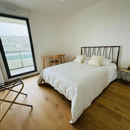 Presqu'Ile, Appartement Neuf Avec Balcon, Salle De Gym Et Parking Caen Bagian luar foto